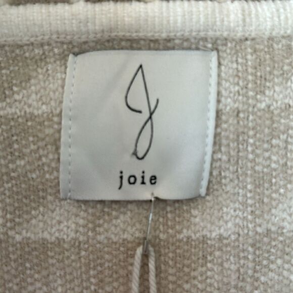 NEW Joie Tan And Cream Sweater Vest - Picture 5 of 7